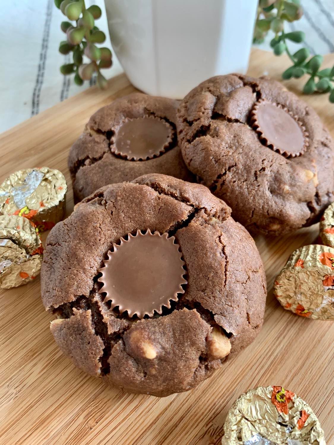 Double Chocolate Peanut Butter Cookies - 6 Count